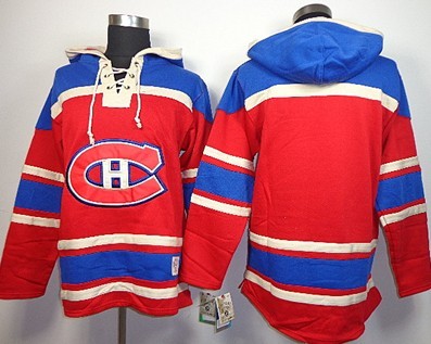 Old Time Hockey Hoodies Montreal Canadiens Blank Red Old Time Hockey Hoodies Montreal Canadiens Blank Red